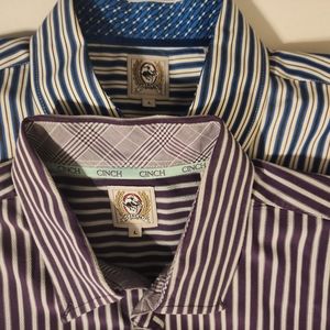 Cinch Western Large 2 Shirt Lot